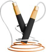 jump rope for kids women and men,Lightweight jump rope with double ball bearing system, Adjustable Tangle-Free Fitness Skipping Ropes with Silicone Comfortable Grips