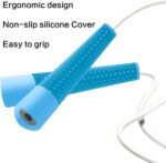 Kids Jump Rope with Silicone Comfortable Grips, Adjustable Tangle-Free Fitness Skipping Rope for kids girls boys women and men,Training, Workout and Weight Loss - Image 2