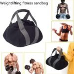 2 Pcs Adjustable Heavy Fitness Power Sandbag, Portable Adjustable Canvas Sand Kettlebell Soft Sand Bag, Weightlifting Dumbbell for Home Training, Fitness, Yoga Workout - Image 2