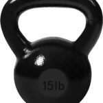 Kettlebell Weights Cast Iron -5-60lbs Weight Options - Ballistic Exercise, Core Strength, Functional Fitness, Weight Training Set - Free Weight, Equipment Accessories