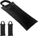 2 Pack Yoga Sandbag Weighted Bag for Fitness Yoga Bolster, Unfilled Sandbag 16 x 7 Inch
