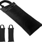 2 Pack Yoga Sandbag Weighted Bag for Fitness Yoga Bolster, Unfilled Sandbag 16 x 7 Inch