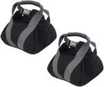 2 Pcs Adjustable Heavy Fitness Power Sandbag, Portable Adjustable Canvas Sand Kettlebell Soft Sand Bag, Weightlifting Dumbbell for Home Training, Fitness, Yoga Workout