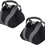 2 Pcs Adjustable Heavy Fitness Power Sandbag, Portable Adjustable Canvas Sand Kettlebell Soft Sand Bag, Weightlifting Dumbbell for Home Training, Fitness, Yoga Workout