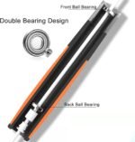 jump rope for kids women and men,Lightweight jump rope with double ball bearing system, Adjustable Tangle-Free Fitness Skipping Ropes with Silicone Comfortable Grips - Image 2