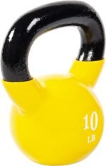 All-Purpose Color Vinyl Coated Kettlebell, 5-50 Pounds - Image 2