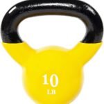 All-Purpose Color Vinyl Coated Kettlebell, 5-50 Pounds
