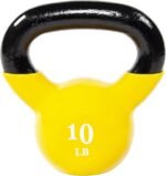 All-Purpose Color Vinyl Coated Kettlebell, 5-50 Pounds