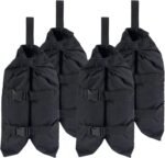 Canopy Weights Bag(192lbs) Set of 4, 1680D Heavy Duty Pop Up Tent Weights Sand Bags for Instant Outdoor Sun Shelter Canopy Patio Umbrella