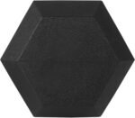 Premium Rubber Encased Hex Dumbbell - Image 2