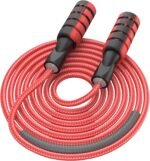 Jump Rope for Fitness, Weighted Jumprope for Women Workout, Adjustable Adult Exercise Skipping Rope for Men