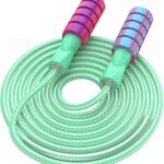 Jump Rope for Fitness, Weighted Jumprope for Women Workout, Adjustable Adult Exercise Skipping Rope for Men