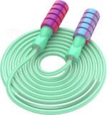 Jump Rope for Fitness, Weighted Jumprope for Women Workout, Adjustable Adult Exercise Skipping Rope for Men