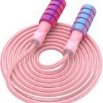 Jump Rope for Fitness, Weighted Jumprope for Women Workout, Adjustable Adult Exercise Skipping Rope for Men